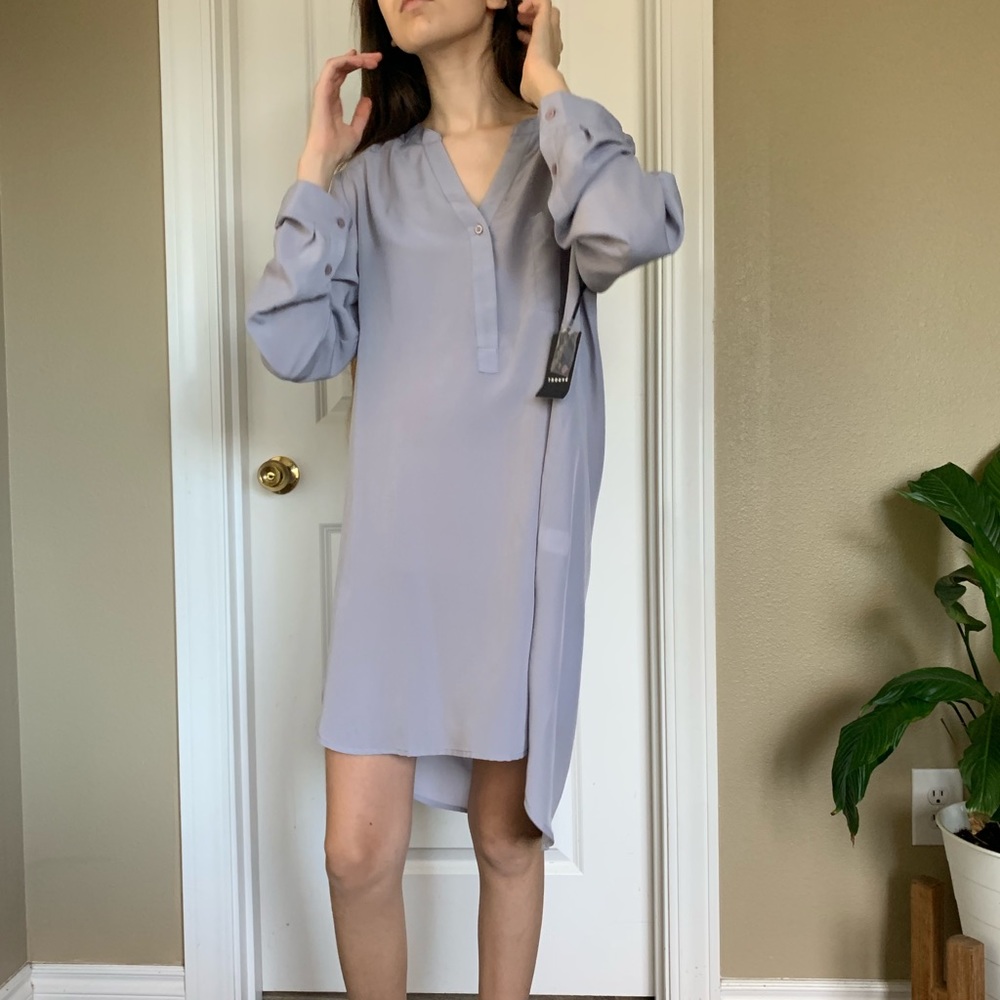 Trouvé long sleeve Light gray classic top